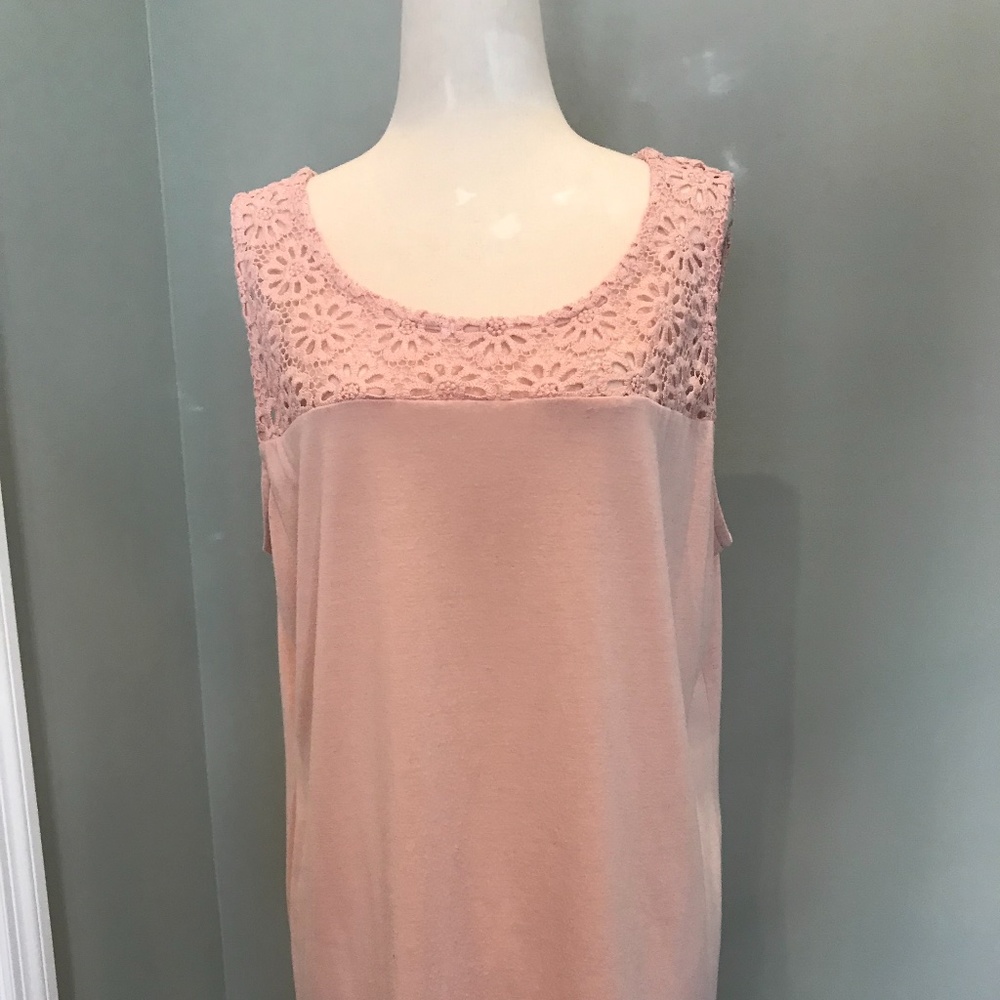 Lace Yolk Top
